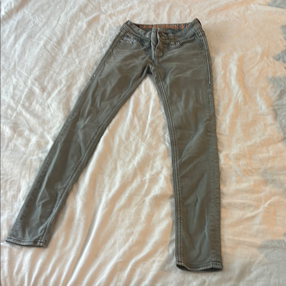 Rock Revival Women's Gray Skinny Jeans